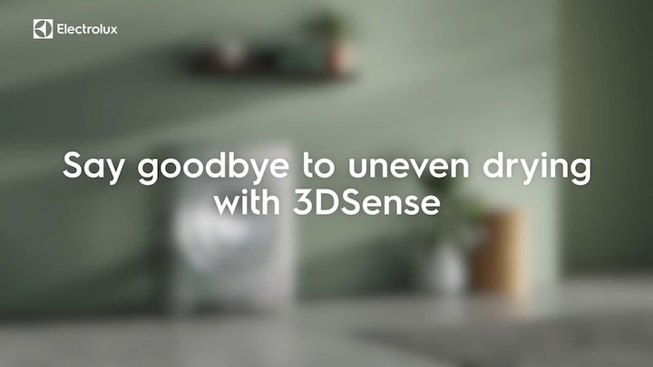 Optimal drying results with Electrolux 3DSense