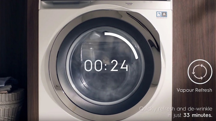 Vapour Refresh revitalises clothes without washing