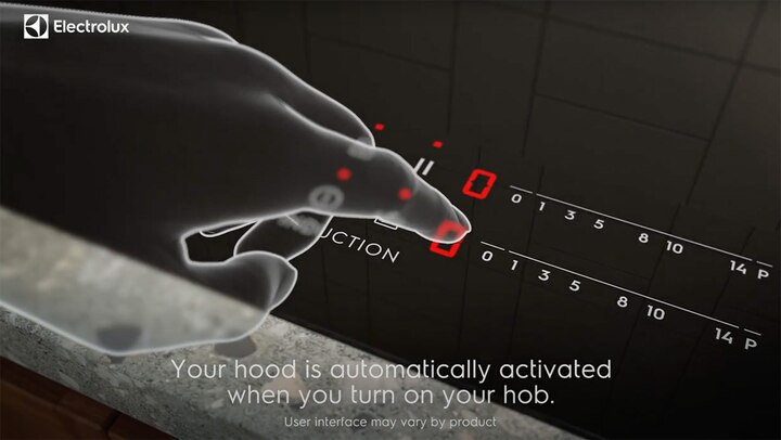 Hands-free cooking with Electrolux Hob2Hood