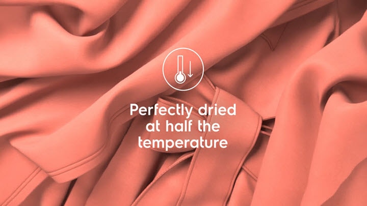 Heat Pump protects fabrics using 50% less energy