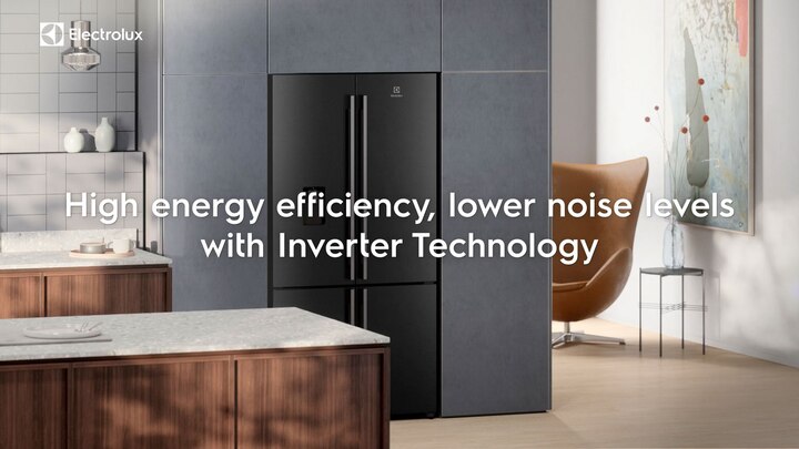 High energy efficiency, lower noise levels with Inverter Technology