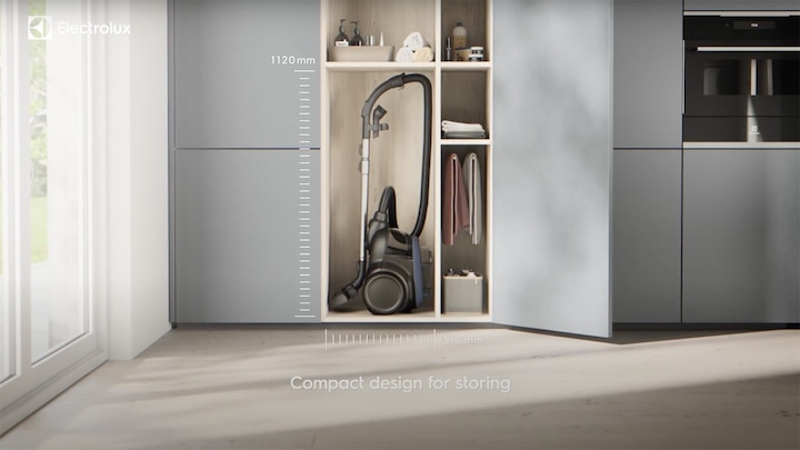 UltimateHome 700 | Compact design for convenient storage