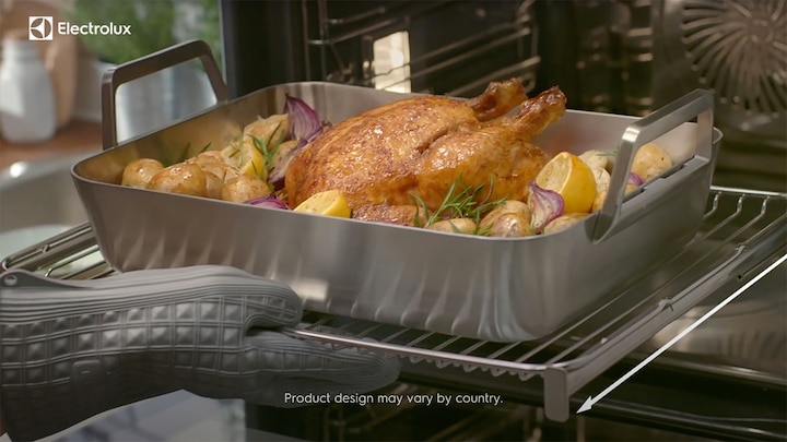 Easy access with Electrolux telescopic runners