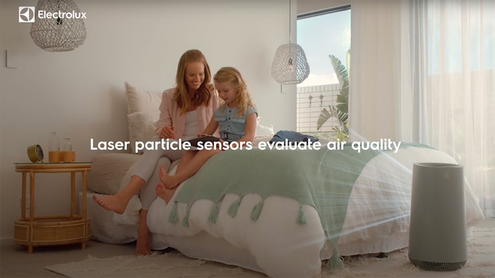 Electrolux Laser sensors - Clean air automatically