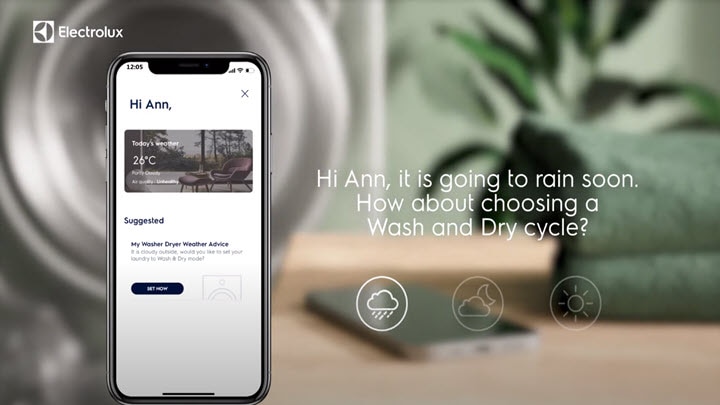 Simplify laundry with the Electrolux Life App