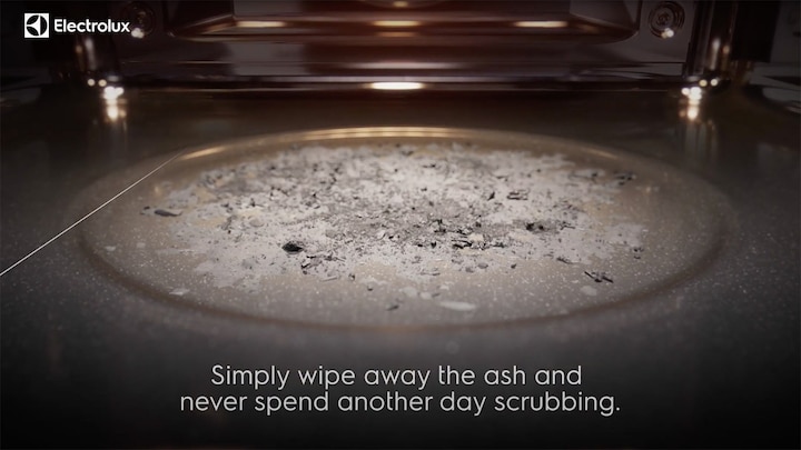 Easy cleaning with Electrolux Pyro