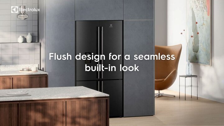 Flush design for a seamless built-in look