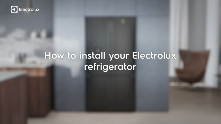 How to install your Electrolux French Door refrigerator