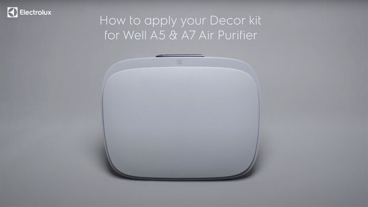 How To Apply the Decor Kit To Your Electrolux Air Purifier A5