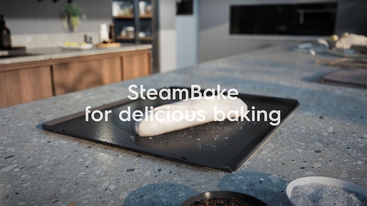 Better baking with Electrolux SteamBake