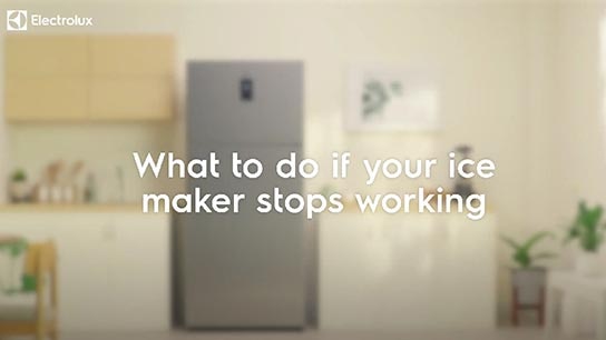 What to do if your ice maker stops working