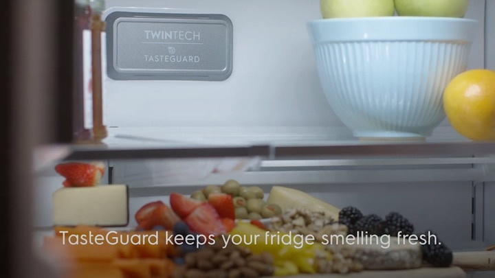 TasteGuard keeps your Electrolux fridge smelling fresh